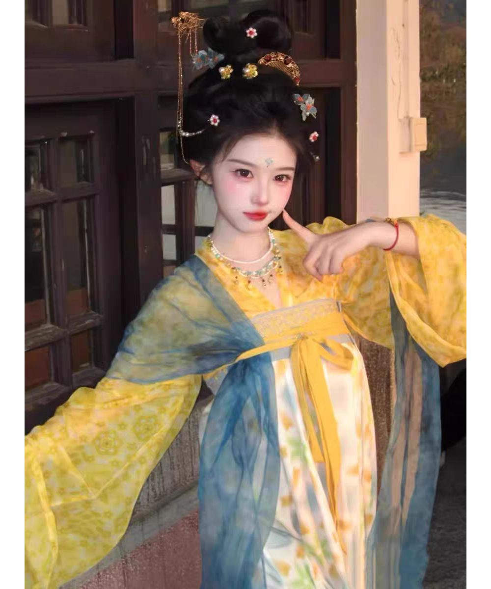 十二花神系列【桂花】花神漢服國風大典走秀款重工刺綉齊胸唐装